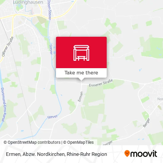 Карта Ermen, Abzw. Nordkirchen