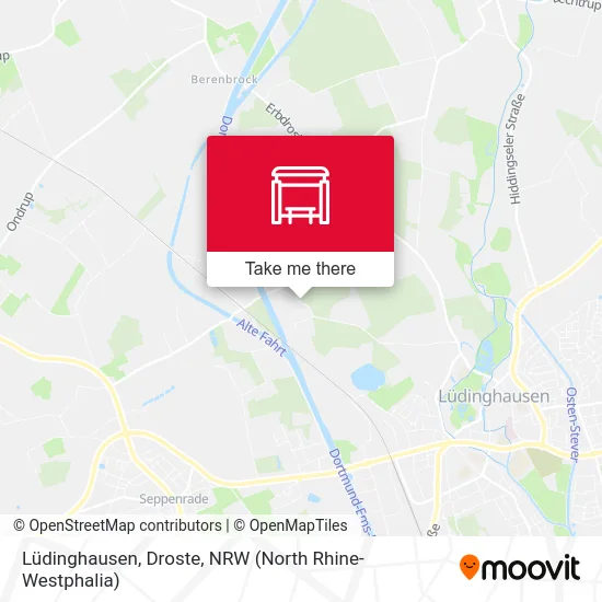 Lüdinghausen, Droste map