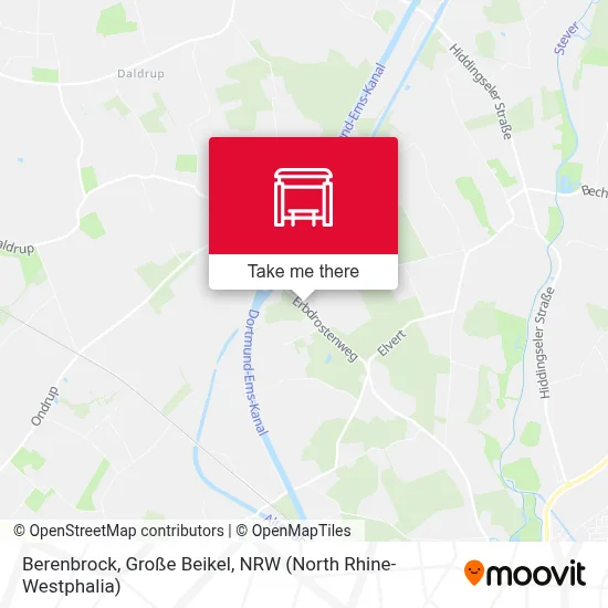 Berenbrock, Große Beikel map