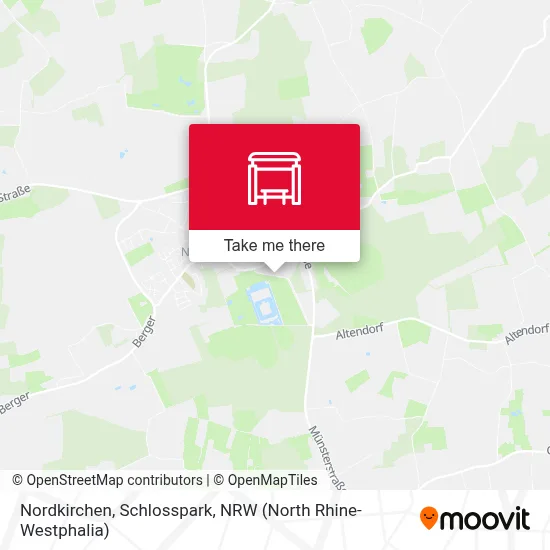 Nordkirchen, Schlosspark map