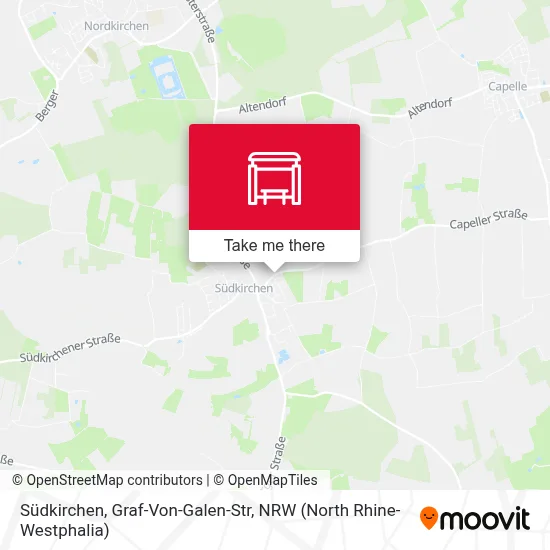 Südkirchen, Graf-Von-Galen-Str map