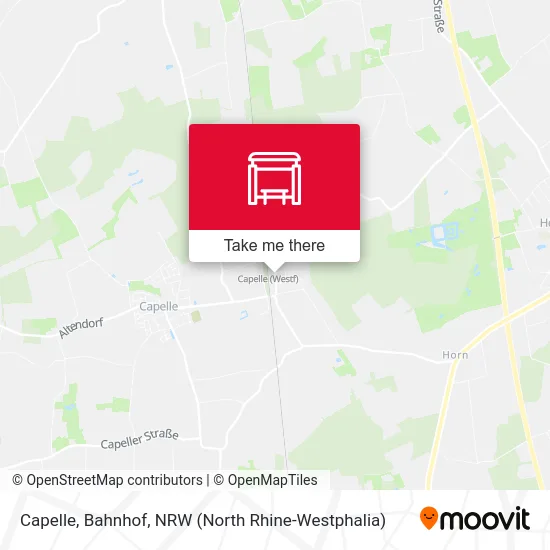 Capelle, Bahnhof map