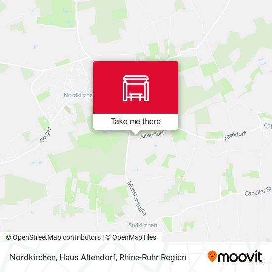Nordkirchen, Haus Altendorf map