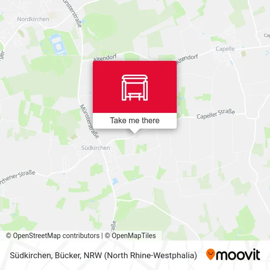 Südkirchen, Bücker map