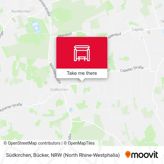 Südkirchen, Bücker map