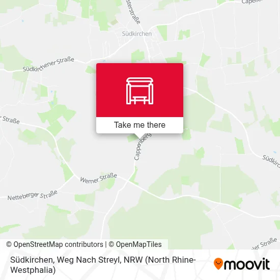 Südkirchen, Weg Nach Streyl map