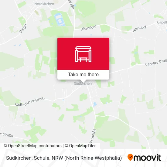 Südkirchen, Schule map