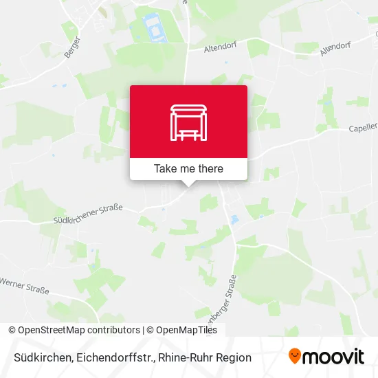 Карта Südkirchen, Eichendorffstr.