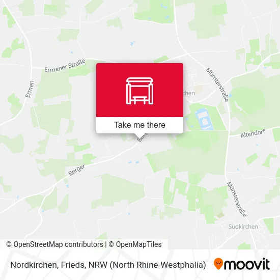 Nordkirchen, Frieds map