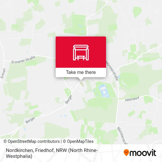 Nordkirchen, Friedhof map