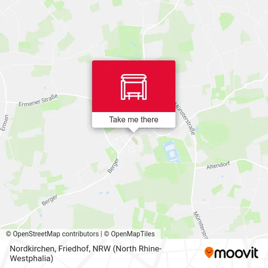 Nordkirchen, Friedhof map