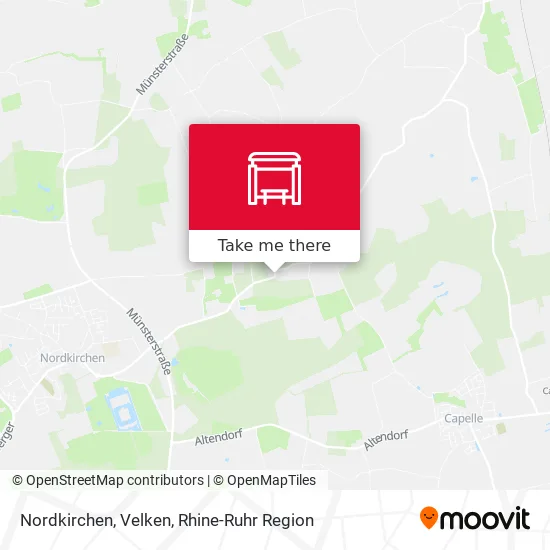 Карта Nordkirchen, Velken