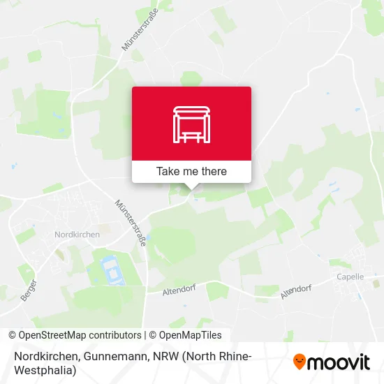 Nordkirchen, Gunnemann map
