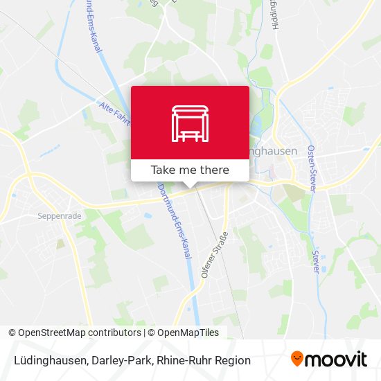 Lüdinghausen, Darley-Park map