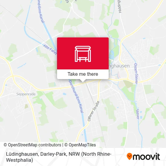 Lüdinghausen, Darley-Park map