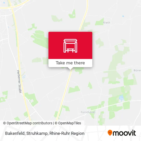 Карта Bakenfeld, Struhkamp