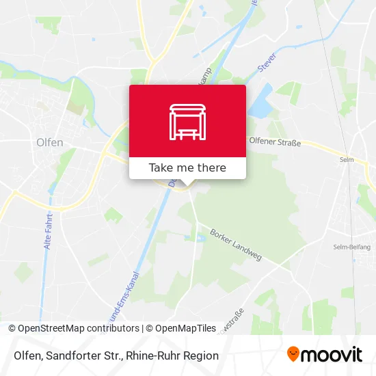 Карта Olfen, Sandforter Str.