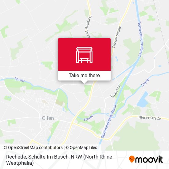 Карта Rechede, Schulte Im Busch