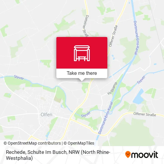 Карта Rechede, Schulte Im Busch