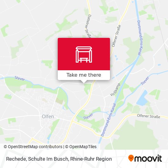 Карта Rechede, Schulte Im Busch