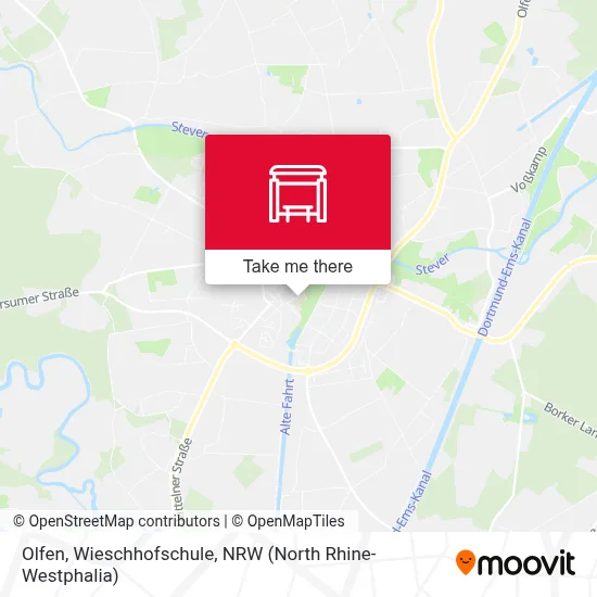 Olfen, Wieschhofschule map