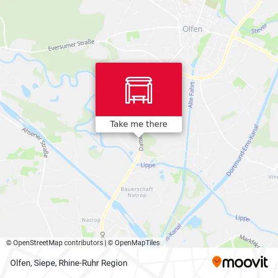 Карта Olfen, Siepe