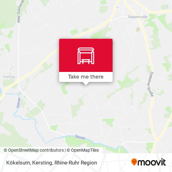 Kökelsum, Kersting map