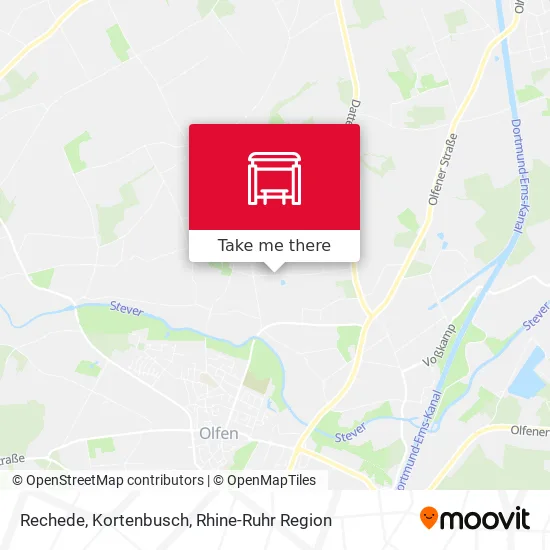 Карта Rechede, Kortenbusch