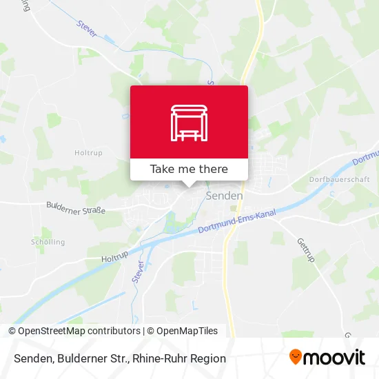 Карта Senden, Bulderner Str.