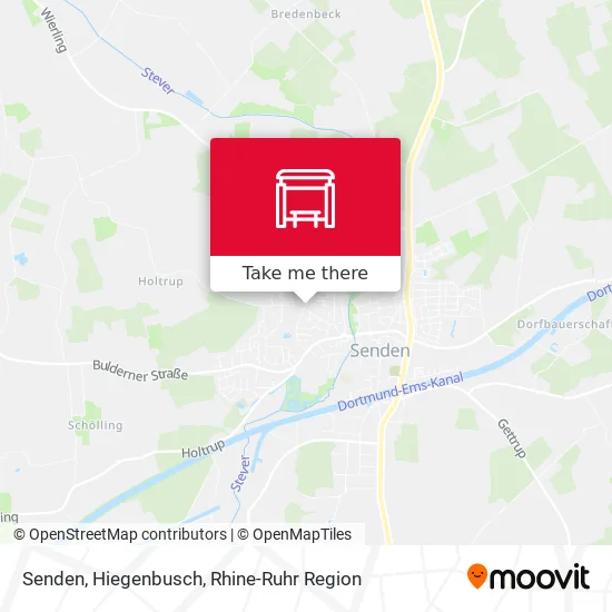 Карта Senden, Hiegenbusch