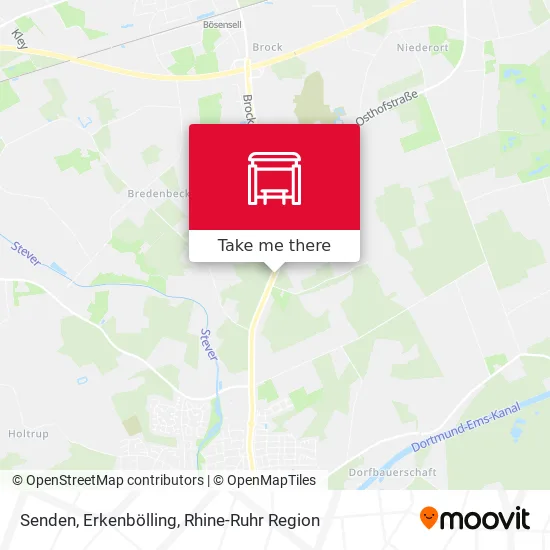 Карта Senden, Erkenbölling