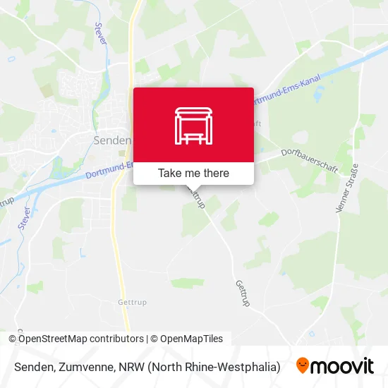 Карта Senden, Zumvenne
