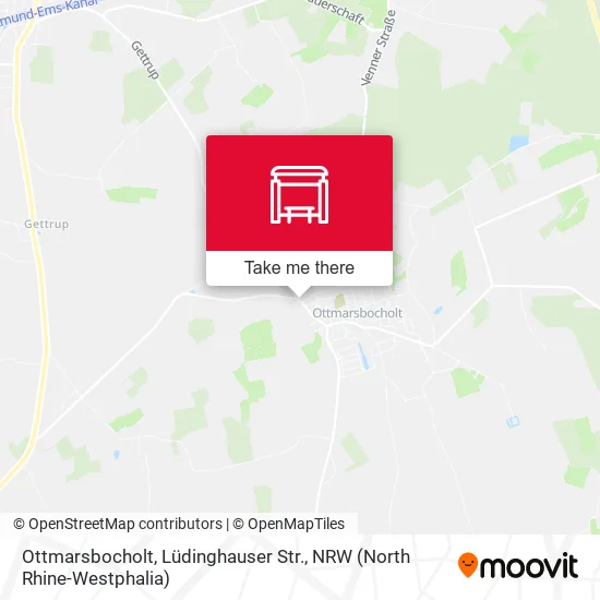 Карта Ottmarsbocholt, Lüdinghauser Str.