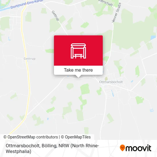 Карта Ottmarsbocholt, Bölling