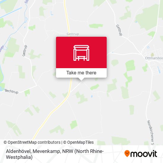 Aldenhövel, Mevenkamp map