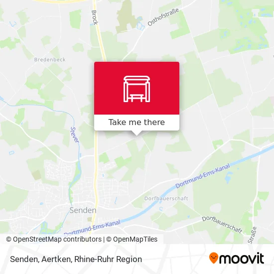 Карта Senden, Aertken