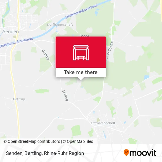 Карта Senden, Bertling