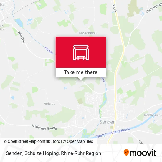 Карта Senden, Schulze Höping