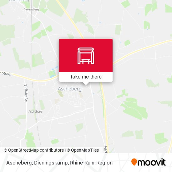 Ascheberg, Dieningskamp map
