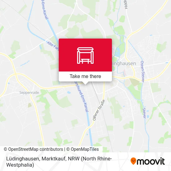 Lüdinghausen, Marktkauf map