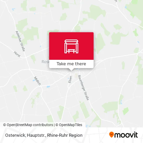 Карта Osterwick, Hauptstr.