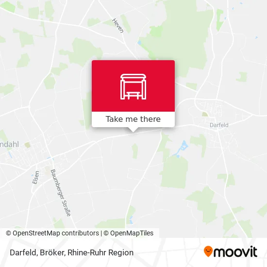 Карта Darfeld, Bröker