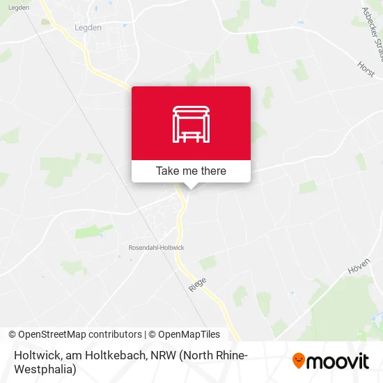 Карта Holtwick, am Holtkebach