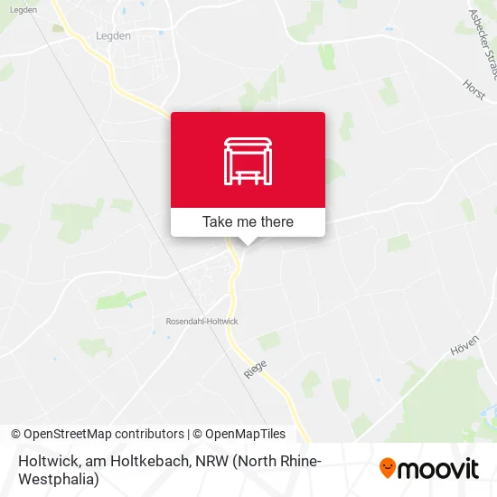 Карта Holtwick, am Holtkebach