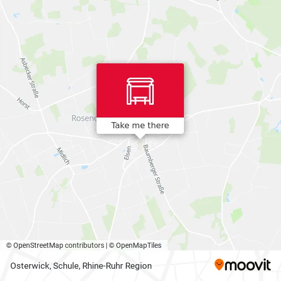 Карта Osterwick, Schule