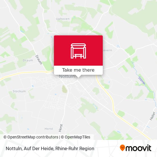 Карта Nottuln, Auf Der Heide