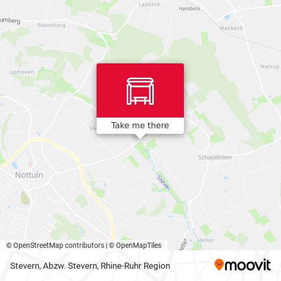 Stevern, Abzw. Stevern map