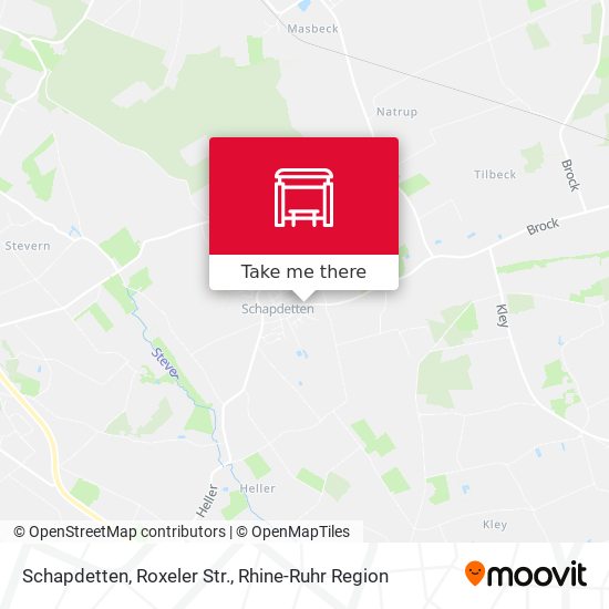 Карта Schapdetten, Roxeler Str.