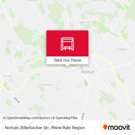 Nottuln, Billerbecker Str. map