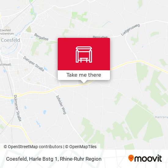 Coesfeld, Harle Bstg 1 map